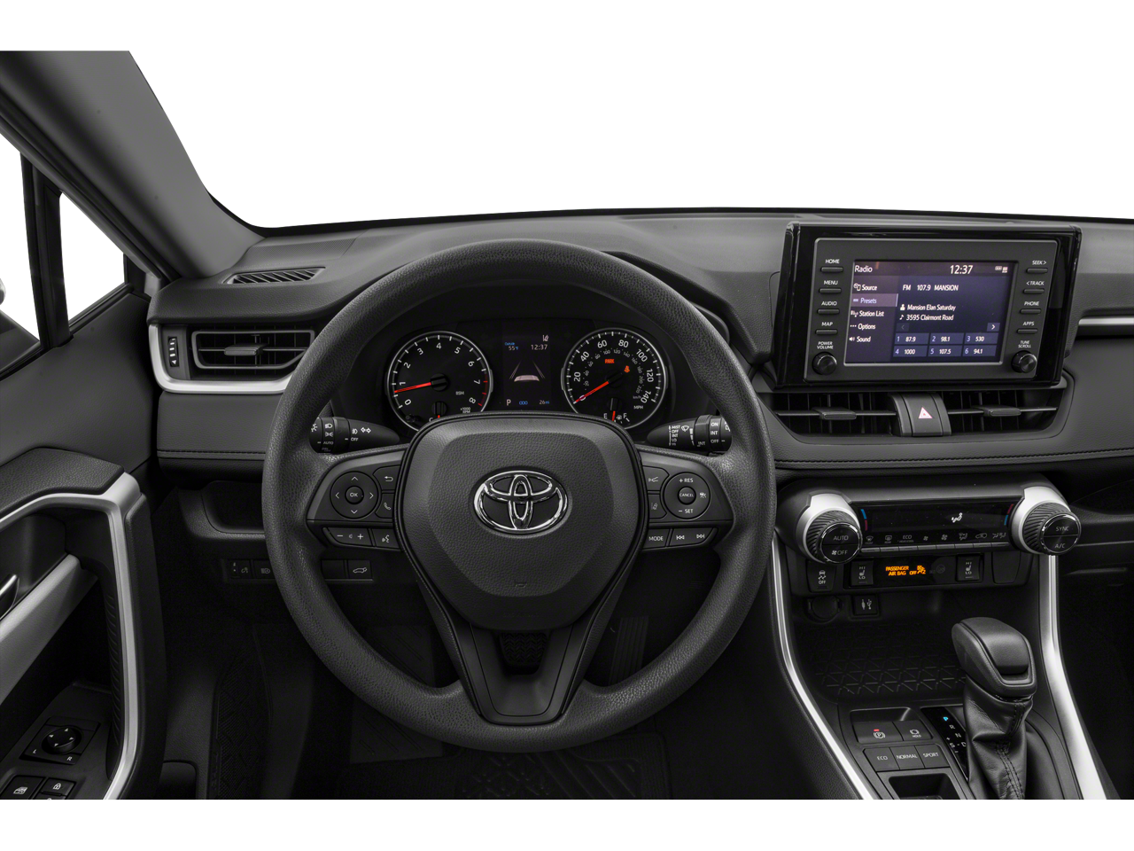 2021 Toyota RAV4 — interior view